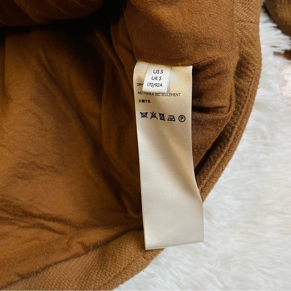 Anthropologie Sascha Asymmetrical Button-Front Coat Jacket - Picture 9 of 9